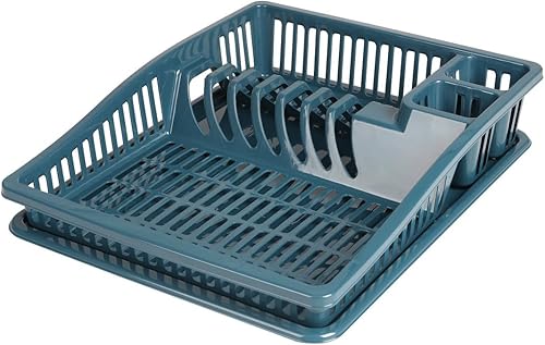 Urban Living Sonoma EGOUTTOIR A Vaisselle avec Plateau 38,5X31XH8CM Ruby Wine - Nail Gallerys