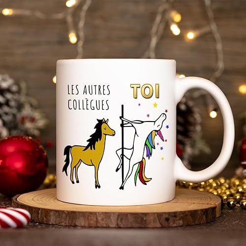 Cadeaux de mugs à café amusants pour collègues, tasse d'anniversaire pour collègues, mugs d'anniversaire pour collègues, cadeaux d'au revoir pour collègues, 11 oz - Nail Gallerys