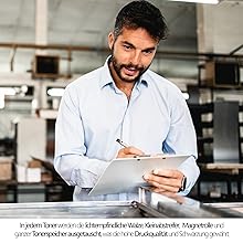 Impression d'encre Duston.