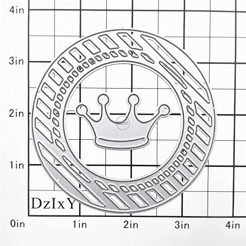 DzIxY Matrices de découpe rectangulaires en métal en dentelle pour tampons transparents et matrices de découpe en métal pour la fabrication de cartes, le scrapbooking, les fournitures de papier, les - Nail Gallerys