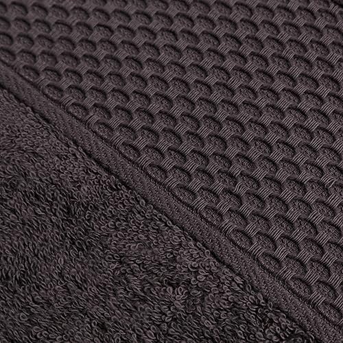 Möve Pure Luxury Serviette de Toilette 100% Coton égyptien Graphite 50 x 100 cm - Nail Gallerys