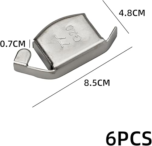 GVSS 6 Pièces Magnetic Seam Guide pour Machines à Coudre, Pieces de Couture,Guide de Couture Magnétique,Guide Couture Aimanté pour Machine à Coudre,Guide Couture Magnetique Universel - Nail Gallerys