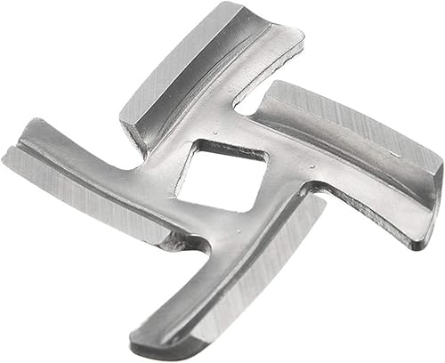 SHEAWA Kit de Remplacement pour Hachoir Viande Électrique 2Pcs Lame de Hachoir à Viande 2PCS Plaques de broyage 5# 7# - Nail Gallerys