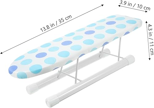 ULTECHNOVO planche à repasser pliante Vêtements petit repassage manche portable ironing board repassage chemise accessoires mini planche à repasser planche a repasser en tissu Light Green - Nail Gallerys