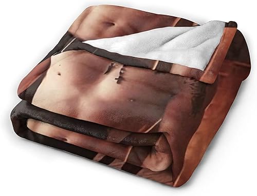 Klaus Mikaelson Jeté de lit en polaire léger, super doux et confortable en microfibre 125 x 100 cm - Nail Gallerys