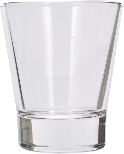 Bormioli 120202-B33 Caffeino Areibia Verre à Café Transparent 8,5 cl Set de 6 - Nail Gallerys