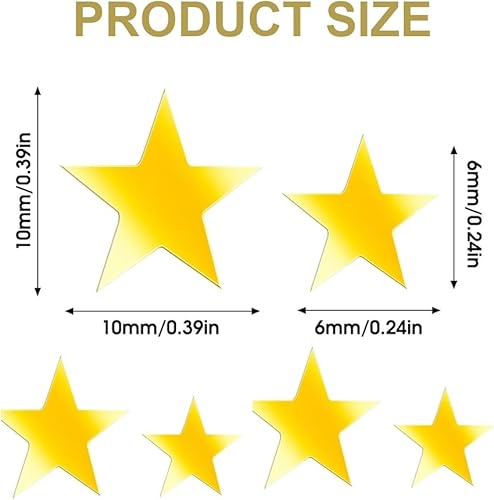 4000 étoiles confettis or décorations de table, confettis or mariage, paillettes confettis décorations d'anniversaire, paillettes décorations de table d'anniversaire - Nail Gallerys