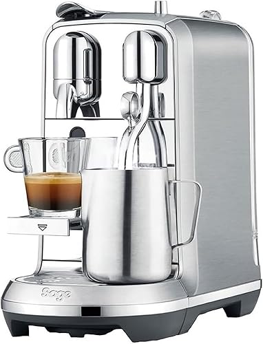 Sage BNE800 Nespresso Creatista Plus Machine à dosettes à café en acier inoxydable brossé, 1600 W, 1,5 L - Nail Gallerys