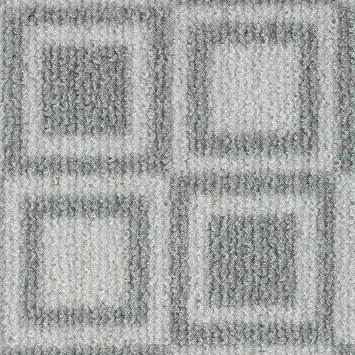 Tapis de couloir Bray | Tapis à poils fins avec motif | Tapis de couloir pour cuisine, couloir & salon | Dessous antidérapant (80 x 500 cm) - Nail Gallerys