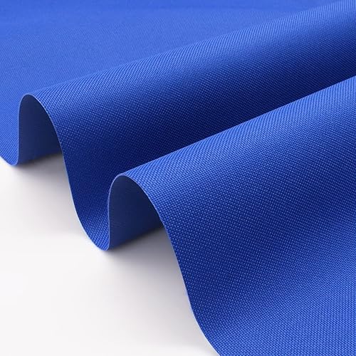 DESHOME Zenit Tissu imperméable au mètre pour extérieur enduit PVC tissu rigide pour tissus d'ameublement extérieurs, sacs, sacs à dos, valises - Bleu 1 mètre - Nail Gallerys