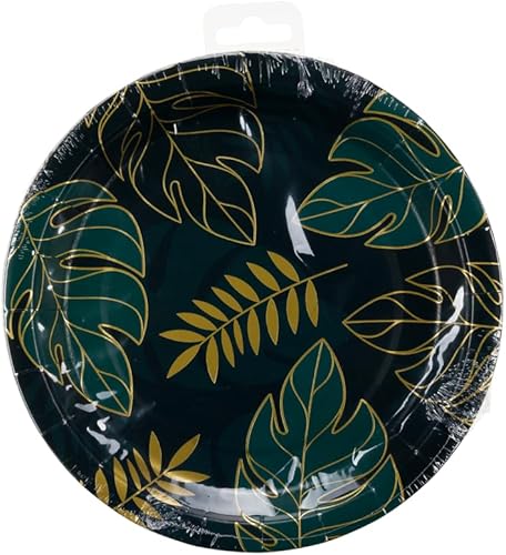 PD-Party 7110001 Serviettes en Papier de Fête | Thème Spécial | Décoration Joyeuse et Amusante | Evénements - Leaves, Multicouleur, 16cm Longueur x 16cm Largeur x 0.1cm Hauteur - Nail Gallerys