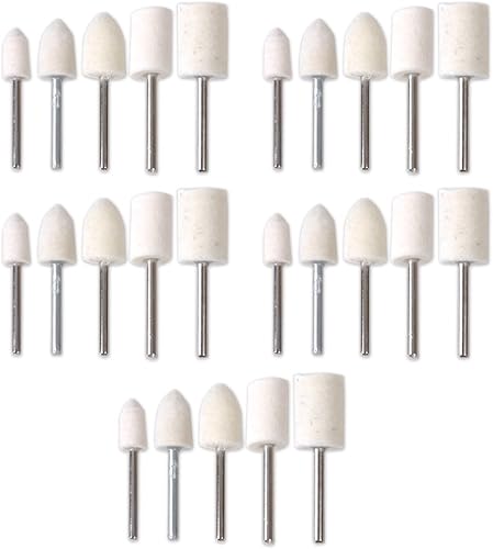 Outils de polissage de feutre conique et cylindrique de feutre de polissage de feutre pour Dremel rotatoire - Nail Gallerys