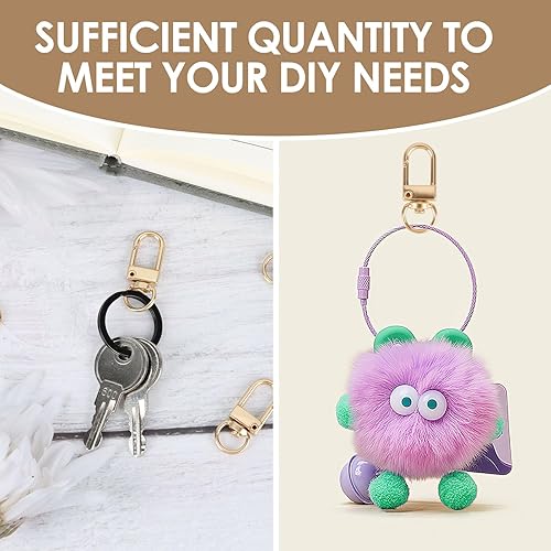 Lot de 20 dragonnes pour téléphone portable - En alliage de zinc - En forme de U - Avec mousqueton - Passant pour clés de téléphone portable, sacs, chaîne de téléphone portable - Court - Pour homme - Nail Gallerys