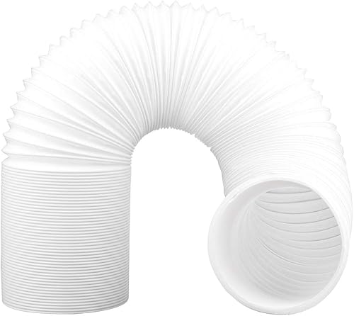CestMall Plastique Pp Tuyau d'échappement Universel pour climatiseur Portable, pour Ventilation Flexible de 5,9 Pouces de diamètre avec Filetage Anti-horaire, Extensible - Nail Gallerys