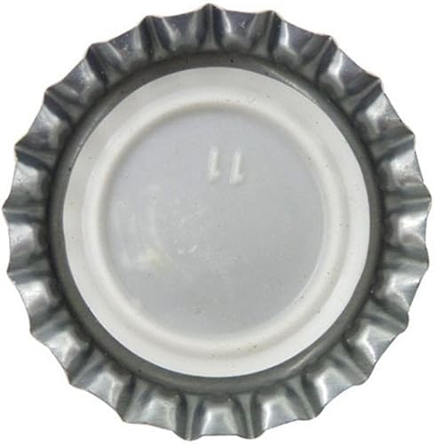 Capsules ungestanzt Ø 26 mm avec joint pour bouteilles standard en plastique, rouge, 1000 Stück Kronkorken - Nail Gallerys