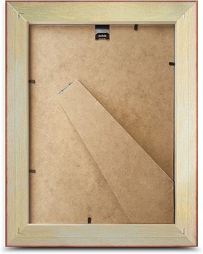 aFFa frames, Goldi, cadre photo en bois, ornemental, léger, vintage, rectangulaire, avec façade en verre acrylique, doré, 40x60 cm - Nail Gallerys