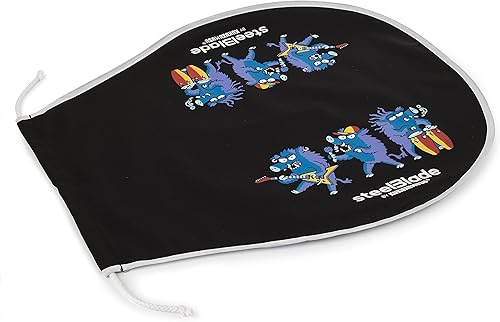 Steelblade Couvre-Jambon Kukuxumusu Couleur Noire - Coton 50% - Housse à Jambon 55 cm - Idéal Aussi Bien pour Les jambons Que Les palettes - Modèle Jabarock - Nail Gallerys