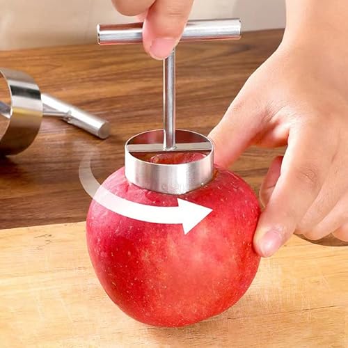 Lot de 2 séparateurs multifonctions en acier inoxydable pour poires, pommes - Nail Gallerys