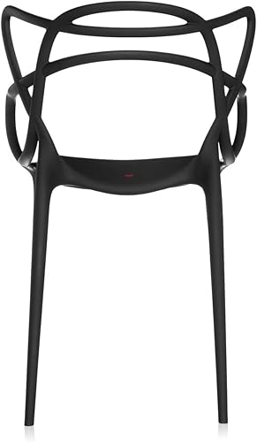 Kartell Masters, Chaise, Noir, Lot de 4 - Nail Gallerys