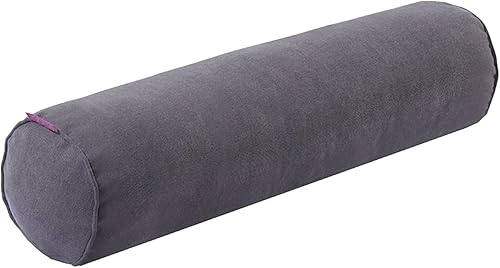 Colcolo Oreiller de traversin de cou rouleau doux creux coton confortable oreillers cylindriques confort oreiller de cou rond pour chaise lit colonne, Bleu - Nail Gallerys