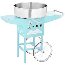Machine à barbe à papa - 52 cm - 1 200 W - turquoise