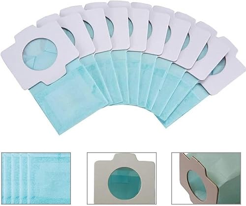 Lot de 10 sacs à poussière pour aspirateurs sans fil compatibles avec DCL182Z, DCL140Z et autres (5 pièces) - Nail Gallerys