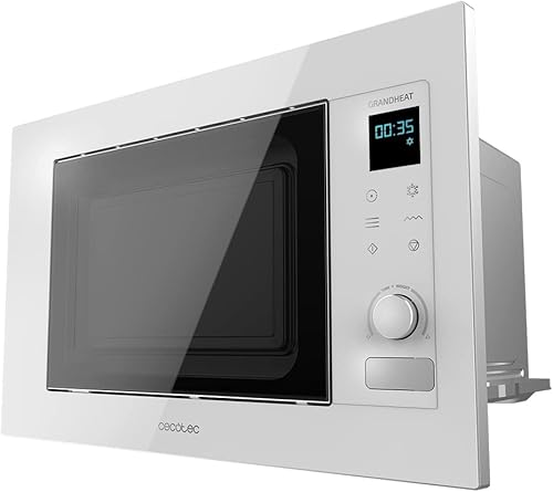 Cecotec Micro-Ondes Encastrable avec Grill Grandheat 2090 Encastrable Touch White, 1200 W, 21 Litre, Numérique, Tactile, Tactile, 8 Fonctions, Minuterie, Intérieur Revêtu de Céramique, Blanc - Nail Gallerys