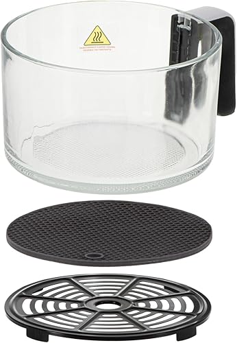 ADLER Air Fryer Four avec bol en verre 3L - Nail Gallerys