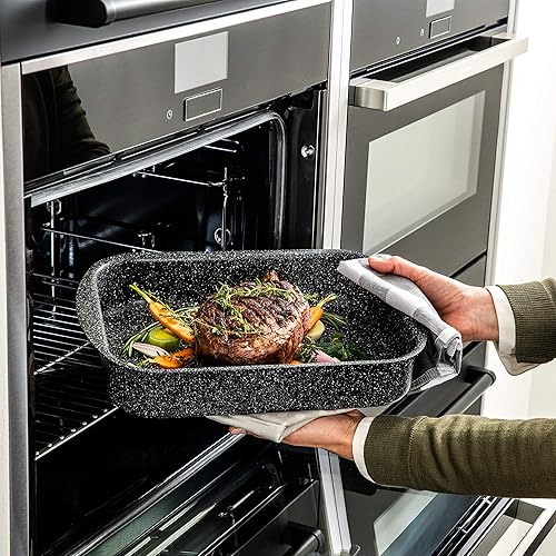 Plat à four Westinghouse - Ø 30 cm - Marbre noir - Nail Gallerys