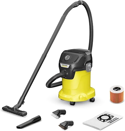 Kärcher 16284430, Nettoyeur de Vacuum, Jaune - Nail Gallerys
