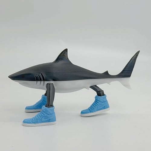 Tung Tung Tung Sahur Figure Toy, Tralalero Tralala Figure, Italian Brainrot Figurine 3D Printed, Collectible Brainrot Animal for Decoration and Collection (Tung Tung Tung Sahur) - Nail Gallerys