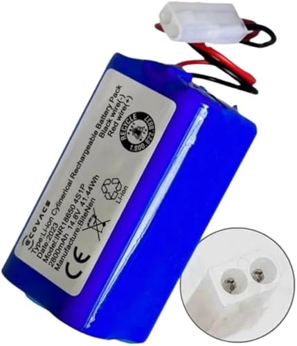 Batterie Li-ion 4800 mAh 4S1P RS-RT900866 CMICR18650F5, compatible avec les aspirateurs robots Rowenta et Tefal Explorer Série 20/40(Battery 4800mAH) - Nail Gallerys