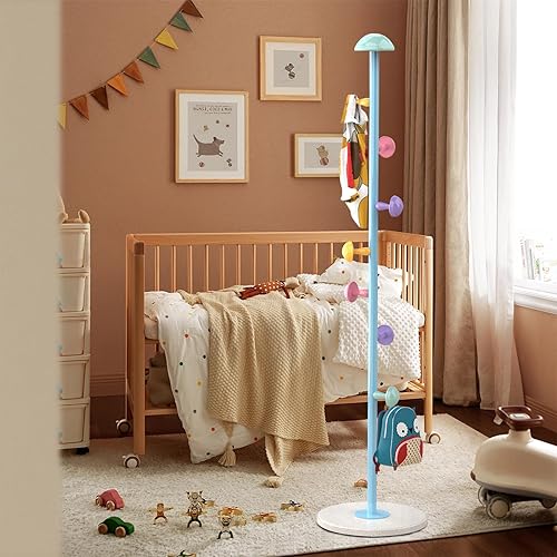 Ergocar Porte-Manteau Multifonctionnel, 7 Crochets Champignons à Suspendre à Plusieurs Angles, Adaptés Pour Suspendre Des Vêtements, Des Sacs, Des Chapeaux, Des Foulards - Nail Gallerys