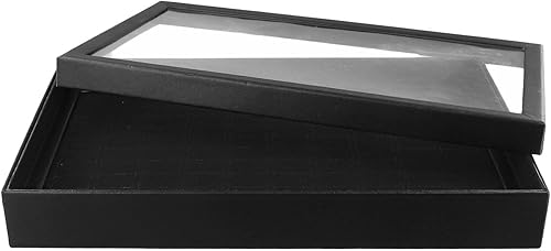 Étui simple mais fonctionnel et élégant pouvant contenir jusqu'à 100 bagues tout en les gardant bien rangées (noir) - Nail Gallerys