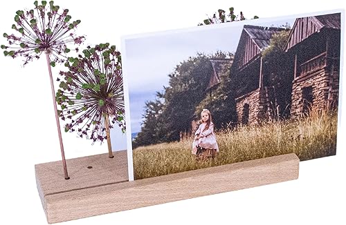CAWI Porte-cartes long - Barre photo en bois - Grand support pour photos - Fabriqué en UE - Nail Gallerys