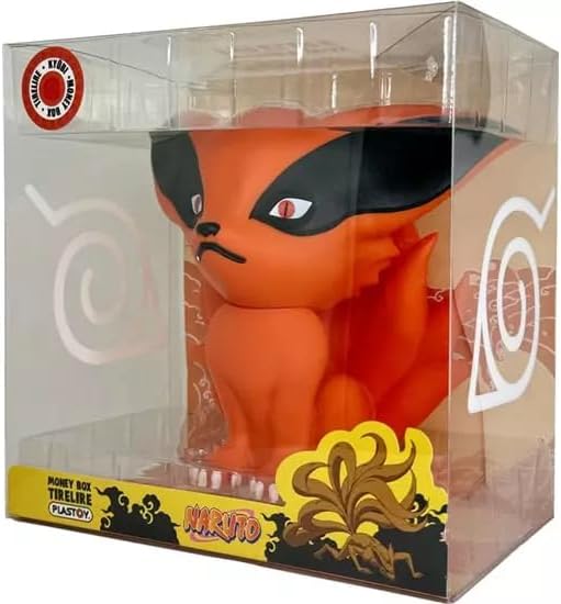 Plastoy Naruto Shippuden Pneus en PVC Kurama 15 cm Noir - Nail Gallerys