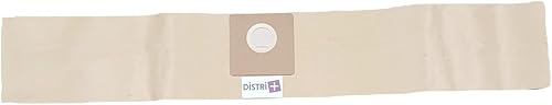 Distri+ - Sac aspirateur compatible Tennant V3, V6, 9009765 - Tornado TV2 - Truvox VP12, VT12 - Fiorentini Whisper. etc. - pochette de 10 sacs - Nail Gallerys