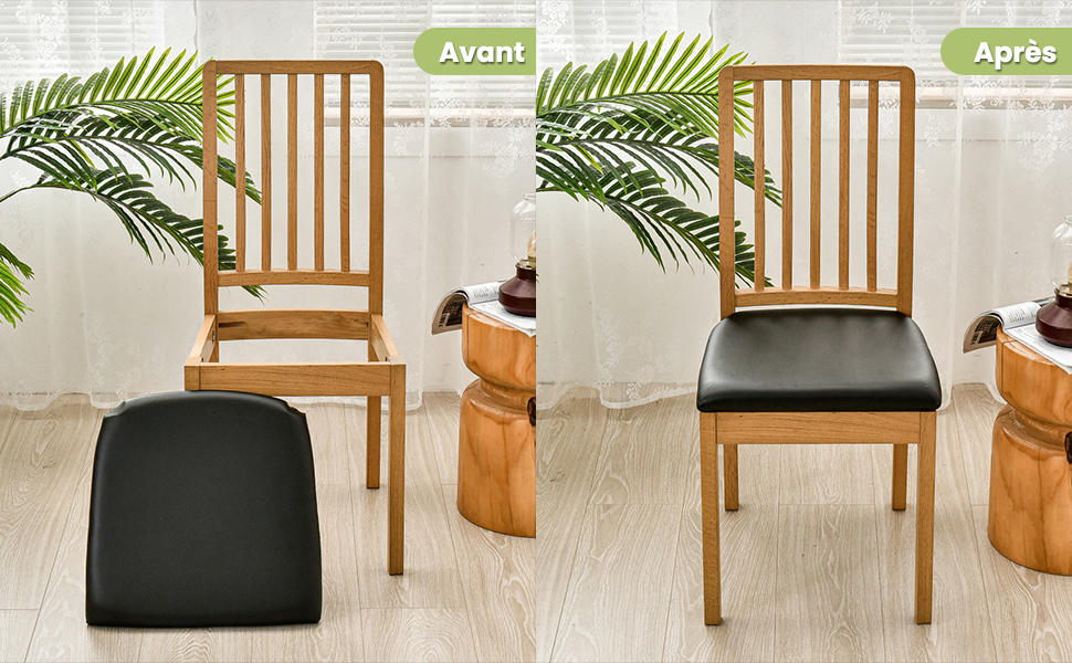 Recouvrement de meubles, chaise de salle à manger, housse de protection