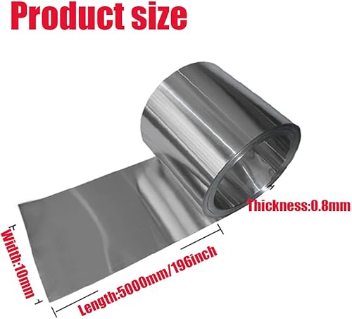 LSCAILIAO Tôle d'aluminium -1060 AL Feuille Thin Plate Metal Material,Width 20mm,Thickness 0.3mm - Nail Gallerys