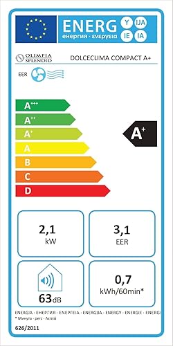 OLIMPIA SPLENDID Climatiseur mobile Climatiseur mobile DOLCECLIMA SILENT 10 WIFI - Nail Gallerys