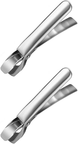 Lot de 2 Pinces Anti-brûlure en Acier Inoxydable, Pince pour Bol Chaud Pince Anti-Chaud Pince à Four Pinces de Cuisine Clip de Bol Anti Brulure pour Bol Chaud, Micro-Ondes, Four, Marmites - Nail Gallerys