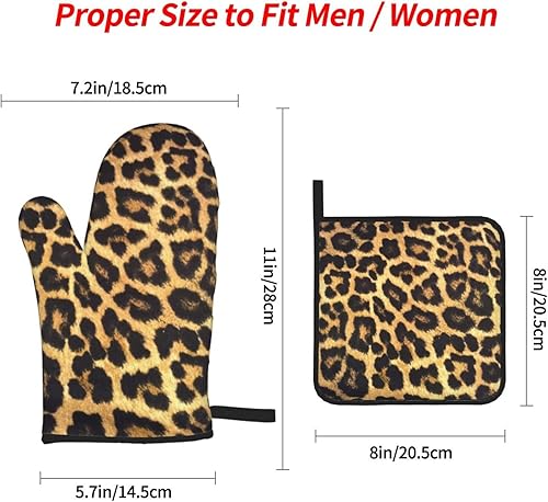 DCARSETCV Hunter Lot de 4 maniques et maniques résistantes à la chaleur Motif pétales floraux Vert - Nail Gallerys