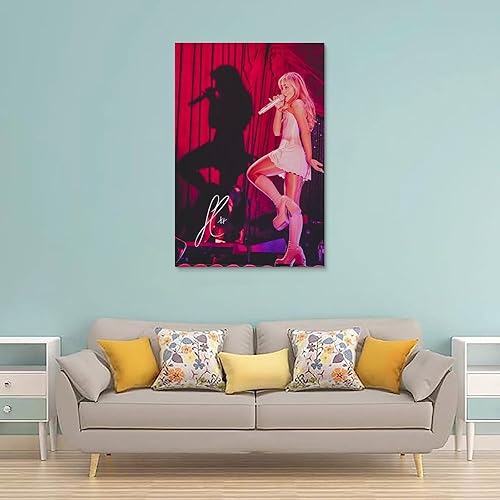 Lana Del Poster Rey Music Chanteur Live Poster pour chambre, art mural esthétique sur toile, décoration de chambre à coucher, 30 x 45 cm - Nail Gallerys