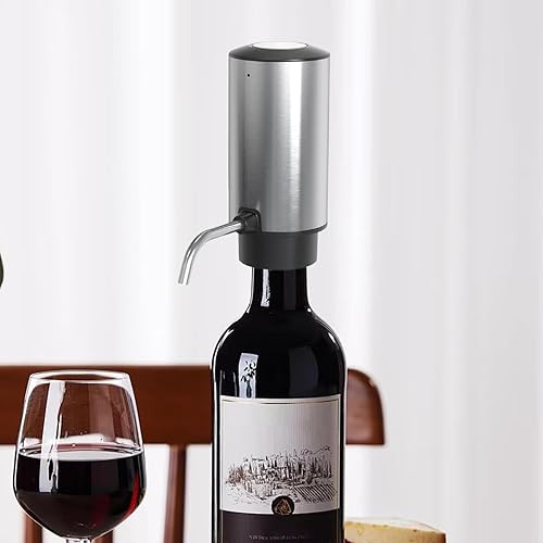 Distributeur de vin électrique, distributeur automatique d'alcool, pompe à décanter à vin, carafe à vin intelligente, pompe à vin rechargeable par USB, distributeur de bouteille de vin, distributeur - Nail Gallerys