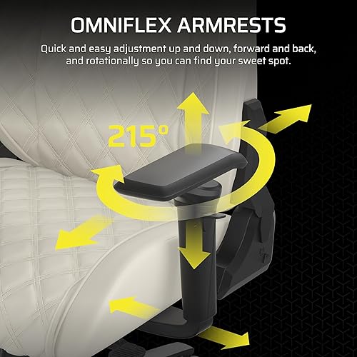 Corsair TC500 Luxe Fauteuil Gaming, Shadow, Taille Unique - Nail Gallerys