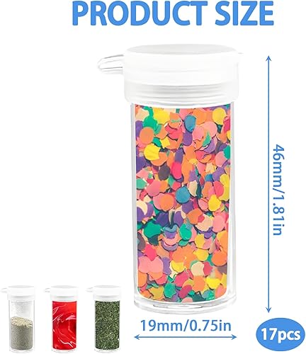 Lot de 27 mini Salières et Poivrières 6 g en Plastique avec Couvercle Salieres et Poivrieres Sel Poivre Petites Salières Portable Transparentes Poivrière Bouteilles，pour Camping, Cuisine Extérieure - Nail Gallerys