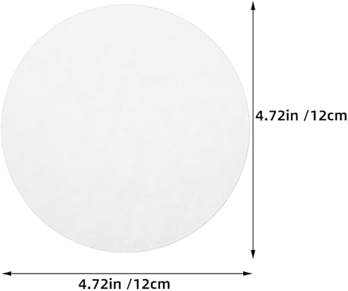Healvian Scellant Anti-fuite Pour Gobelets 100 Feuilles De Papier Rond Pour Gobelets À Boissons Gobelets À Thé Gobelets À Boissons - Nail Gallerys