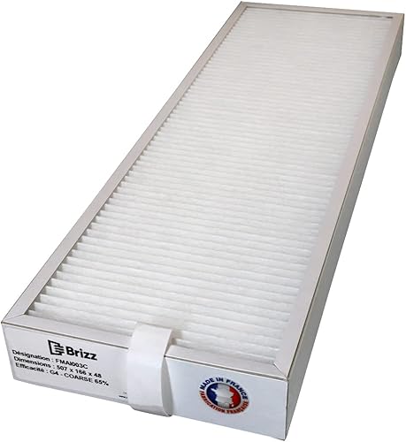 BRIZZ - Filtre Compatible VMC WS320/470 MAICO - Contenu : 1 G4 (épaisseur 50mm) - Nail Gallerys