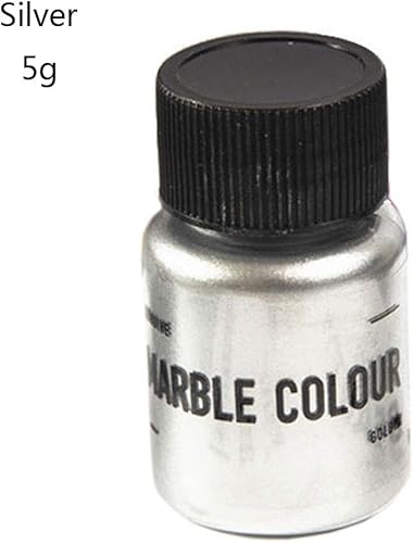 Yushu - 15 g de poudre métallique effet marbre, pigment métallique pailleté, colorant en résine époxy, pour la fabrication de bijoux en résine - Nail Gallerys