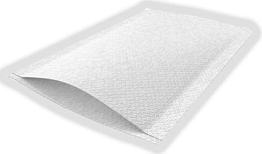 MEDIKA69 Gants De Toilette Molletonnés Non Tissés Jetables 80 GR/m² - Ultra Doux Coton, Blanc 100/200 /300/400 /500/1000 (100) - Nail Gallerys